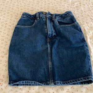 American Apparel Denim Skirt